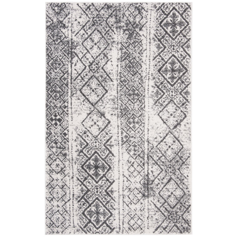 Finney Performance Geometric Rug, Rectangle 6' x 9'