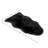 Tapis noir lavable en fausse fourrure simple - 2 pi x 3 pi