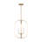 Loretto Four Light Chandelier from Generation Lighting -116119478-116119479-116119481