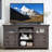 Modern Farmhouse TV Stand With Barn Doors, Dual Storage, And Cable Management For Versatile Home Use.-67702577-68588598