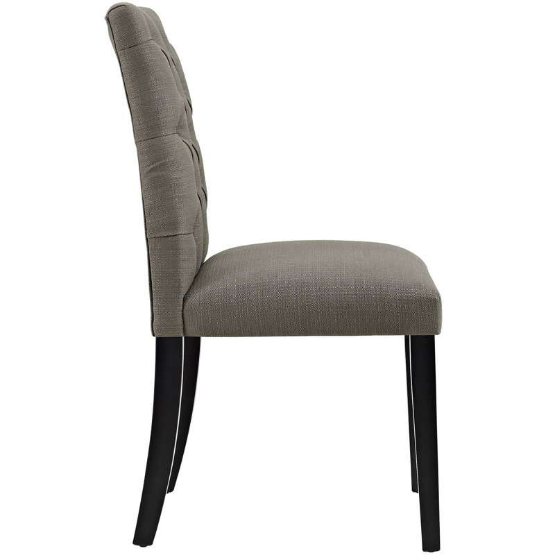 Chaise de salle à manger en cuivre Copper Grove Trilj par Modway, Granit