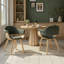 45.5cm H Polyester Blend Upholstered Round Back Armchair-114210798