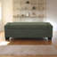 Banc de rangement, banc de bout rembourré avec rangement et sièges pour le salon, la chambre à coucher ou le vestibule-712090384