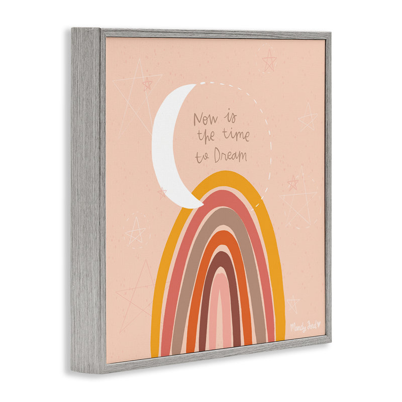 «Now Is The Time To Dream», estampe numérique, design par Mandy Ford Art + Illustration, H 17 po x l 17 po