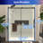 56-60 "W x 76"H Frameless Glass Sliding Shower Door, Matte Black Material, 5/16" Thick Tempered Glass, Easy Clean Coating-116726555