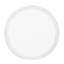 Table d'appoint contemporaine en fer blanc - taillée avec une jolie feuille tropicale, l 16,76 po x P 20,68 po, avec motif de feuille élégant prêt à accueillir sur le côté, aucun assemblage requis-1793550214