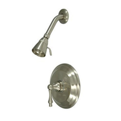 Robinet de douche thermostatique à pression équilibrée avec poignées leviers en métal thermostatique Vintage