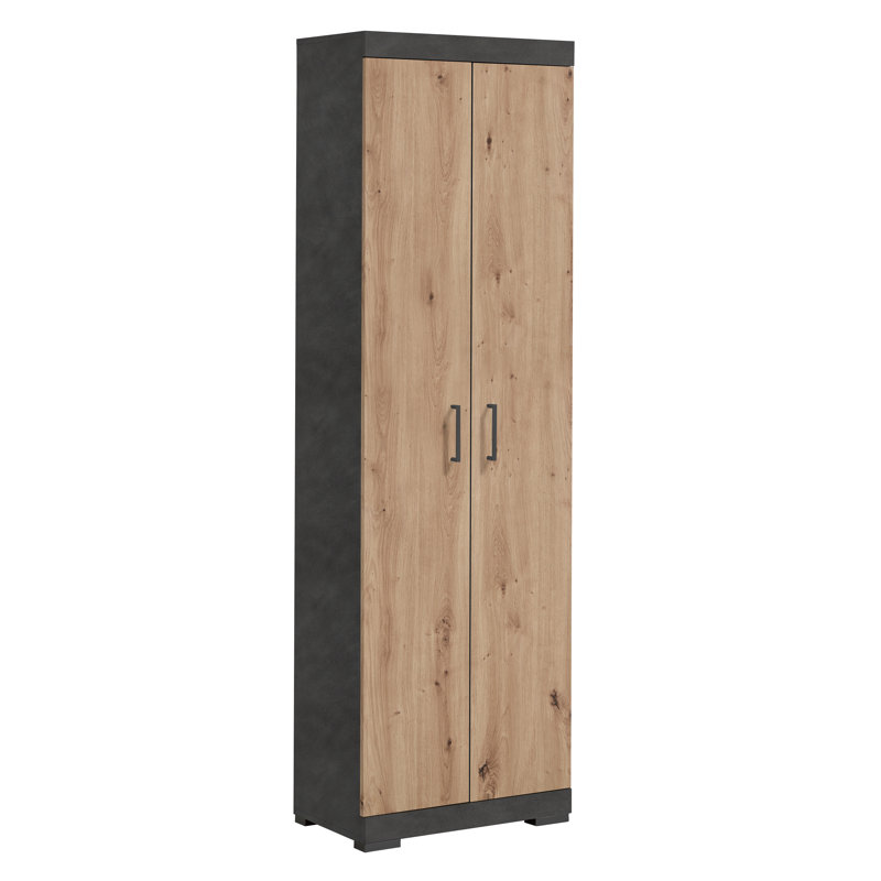 Standish 2 Door Manufactured Wood Wardrobe