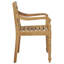 Chaise de terrasse avec coussin Alhuzaifi-63608645