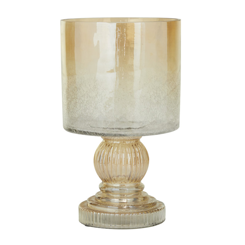 Aristodemo Shumake Glass Tabletop Votive Holder, Brown