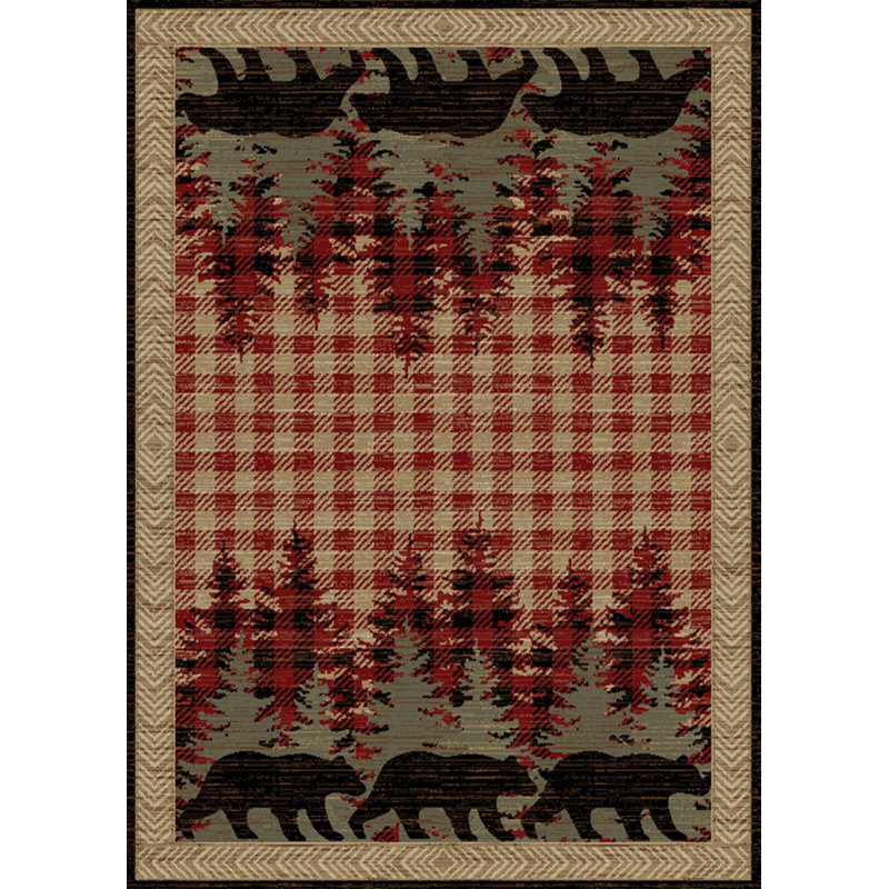 Tapis Barrand, Rectangle 2 pi 3 po x 3 pi 3 po