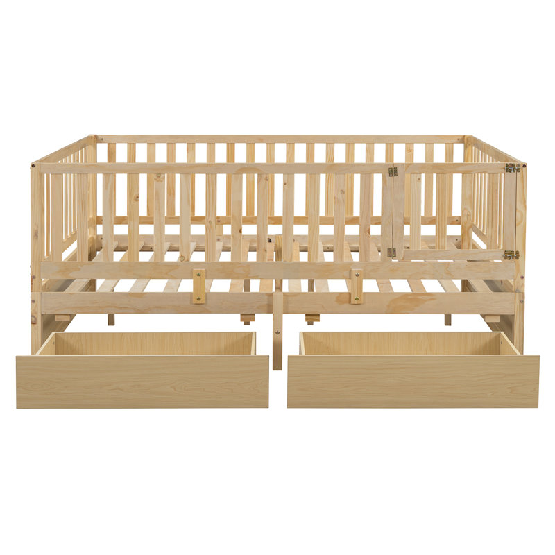 Space-saving Daybed Solid Wood Modern Bedroom Solution
