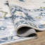 Tapis blanc lavable à motif floral Kugler-961385516
