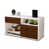 Walnut / Matte White