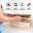 Wood Cable Management Box  Set Of Two  Large   Medium Cord Organizer Box Set To Hide Wires   Power Strips   Cable Storage Box   TV, Desk, Computer, Router Cord Organization White-103131358
