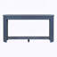 Console de 59,8 po avec 3 tiroirs, table d'entrée de style campagnard avec tablette-388771663-388771651-388771650
