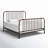 Earling Metal Spindle Bed-221242287