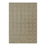 Rug & Kilim’S Austrian Style Art Deco Rug In Taupe And Beige Geometric Pattern