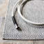 Tapis intérieur / extérieur à motif géométrique gris-33678631