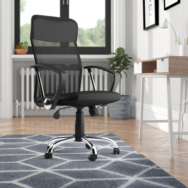 Wade Logan Abba Mesh Office Chair with Headrest