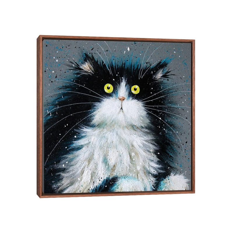 Juniper par Kim Haskins-reproduction d’art, Pas de tapis, H 18 po x l 18 po x 1,5 po, Classic Wood Framed