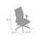 Zara Rolling Task Chair, Black Mesh, Adjustable Arms And Tilt Tension