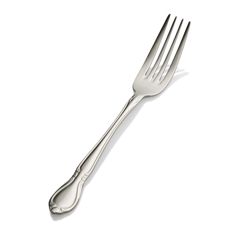 Queen Anne Stainless Steel Dinner Fork, Euro