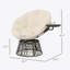 Fauteuil circulaire, fauteuil pivotant Papasan
