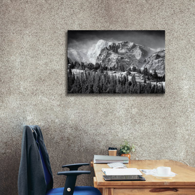'Taylor Peak & The Stilletto' by Rick Berk Canvas Wall Art