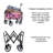 Foldable Folding 4 Wheel Trolley-113412558