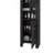 Tall Stylish Cabinet With Closed Compartments