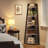 70.07" Tall Corner Shelf, 5 Tier Rustic Grey Corner Bookshelf Bookcase Industrial Corner Ladder Shelf Plant Stand For Living Room, Kitchen, Home Office-122821649
