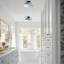 1-Light Industrial Semi Flush Mount Ceiling Light-495739654