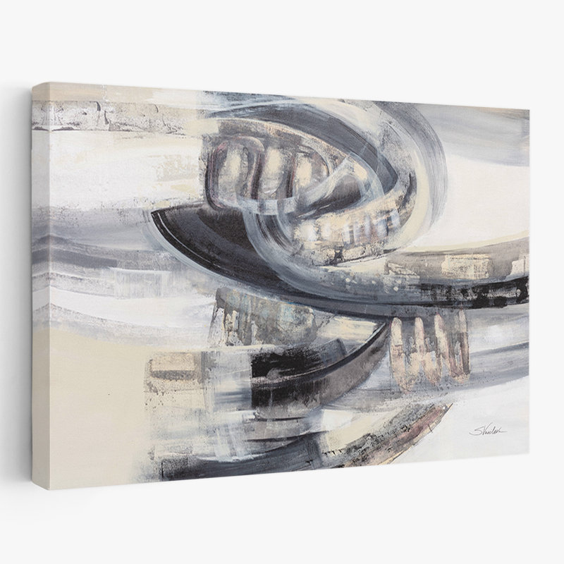 Abstrait - Sur la route, H 16 po x l 24 po