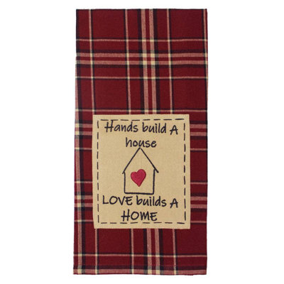 Hands House Love Home Towel