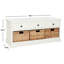 Adayla Solid Wood Drawers Storage Bench-1141413380