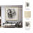Large Wall Art – Hand Painted Framed Elephant Art – Black and White Wall Art for Living Room or Bedroom – 71” Abstract Animal Painting