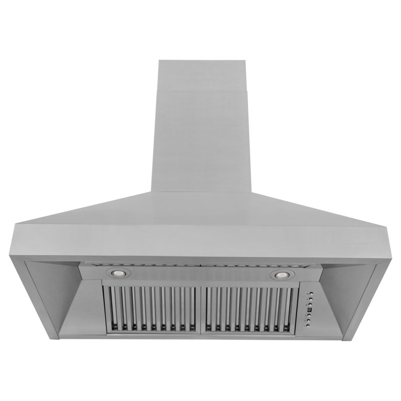 30" Professional 500 CFM Ducted Wall Mount Range Hood in Stainless Steel