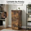 Wooden 3 Drawers File Cabinet With Lock 38.58"H-1291992785