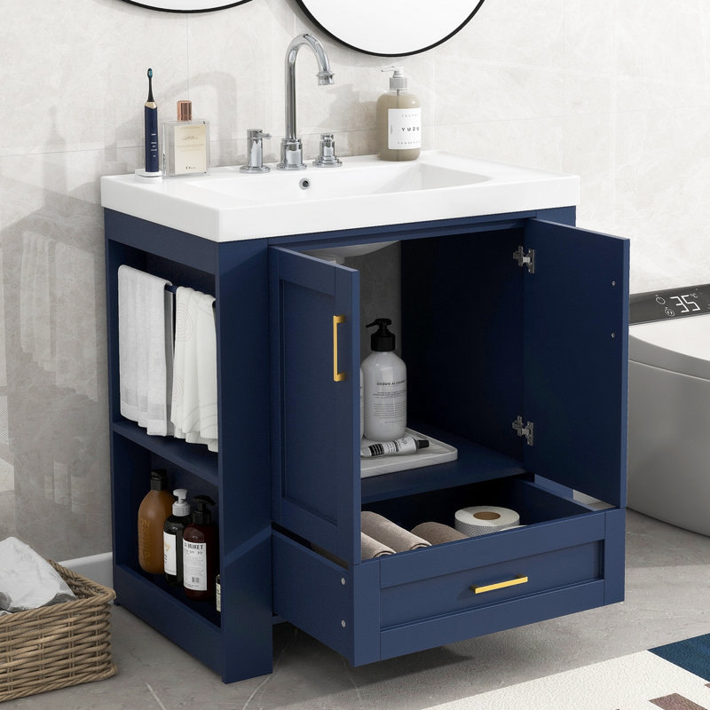 Bathroom Vanity With Seperate Basin Sink