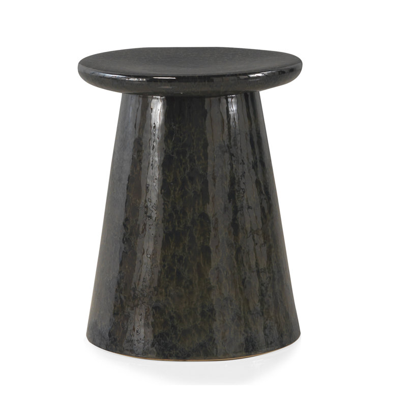 Mullein Ceramic Accent Stool