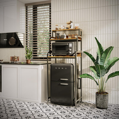 Microwave Oven Stand with Storage