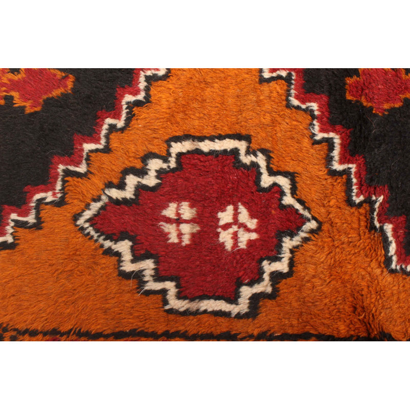 Rizbaft Orange Rug 3'5" x 6'5"