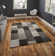 Langley area rug Machine Woven Rectangle Grey/Black