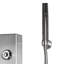Inverseur de panneau de douche en acier inoxydable 72 po/thermostatique