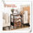 Briania 15.7'' W Metal Nightstand