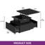 Lift Top Block Coffee Table with Storage-1987699774