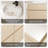 32" Modern Wall-Mounted Vanity with Soft-Close Drawer and Ceramic Sink-1178743750