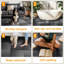 50cm W x 50cm L Textured Cut And Loop Polypropylene Plastic Carpet Tile