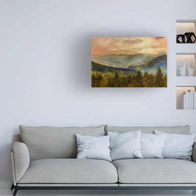 "Into The Valley III" sur toile